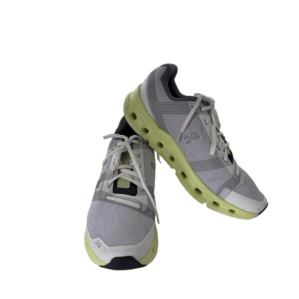 On Cloudgo 55.98234 Sneaker Men's Gray Low Top Lace Up Running Shoes Sz I0 - Picture 2 of 11